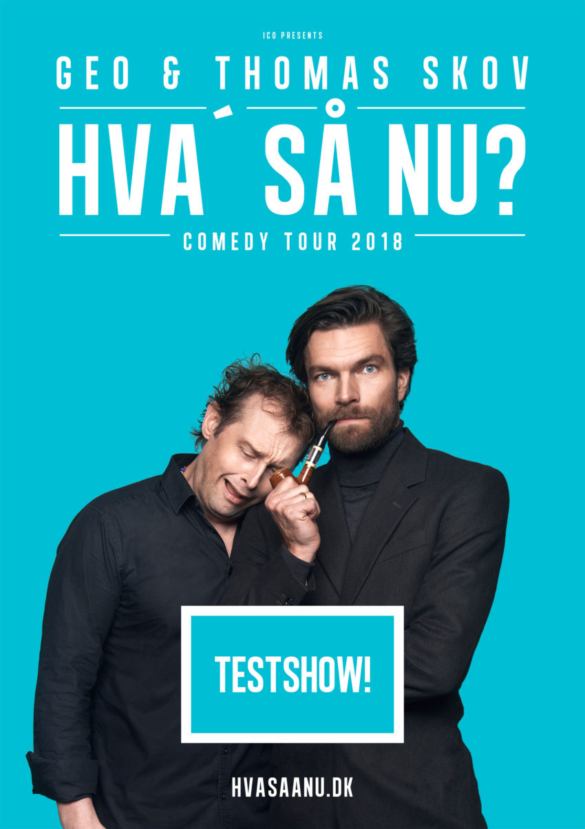 Geo og Thomas Skov testshow på realen